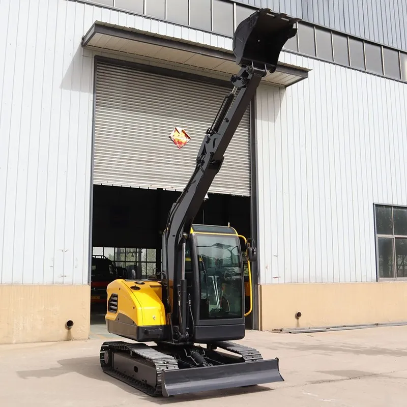 Compact Excavator Enclose Cab factory