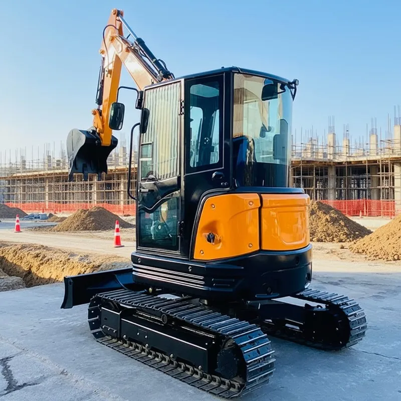 Landscaping Excavator Enclosed Cab factory