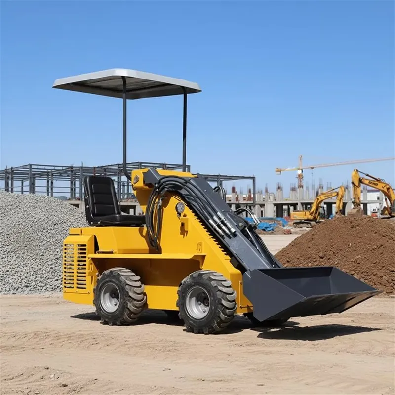 Skid Steer Loader With Bucket