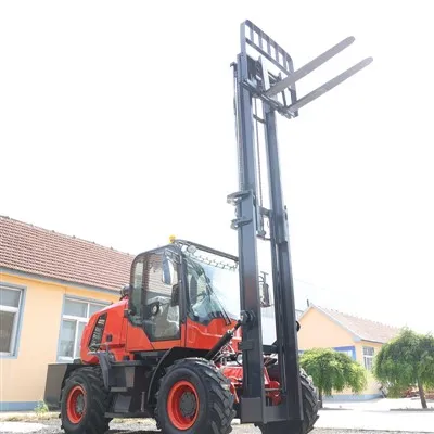 Compact Rough Terrain Forklift