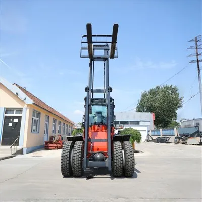 Construction Site Rough Terrain Forklift